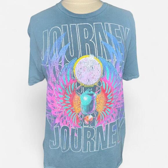 🎶 Journey “Frontiers 1983 Tour” Reprint Tee (Large) 🌌🐞 NWOT - Picture 1 of 6